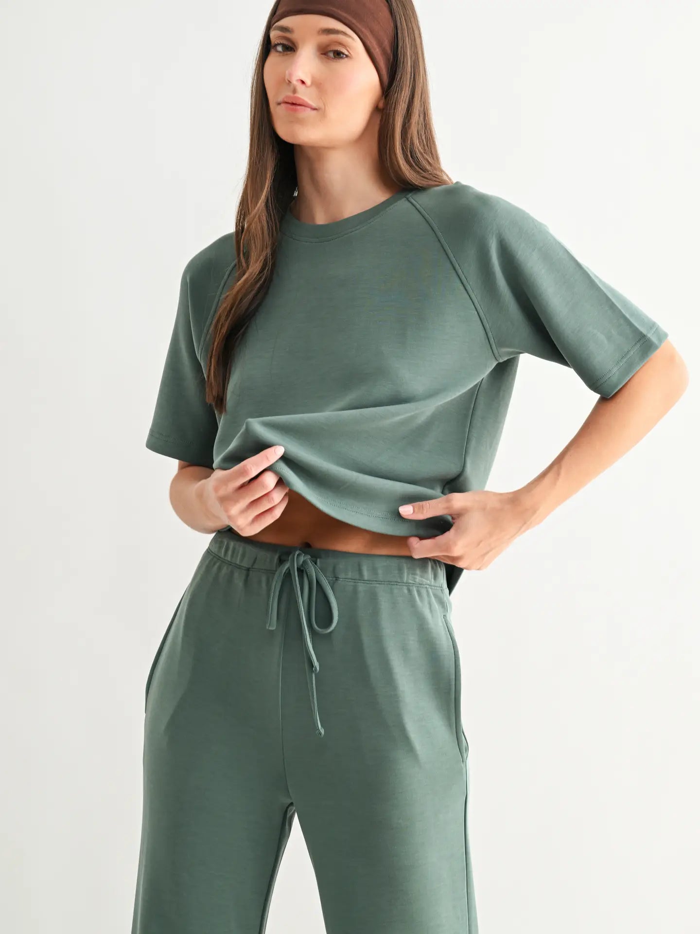 Mono B Comfy Wide Leg Pant