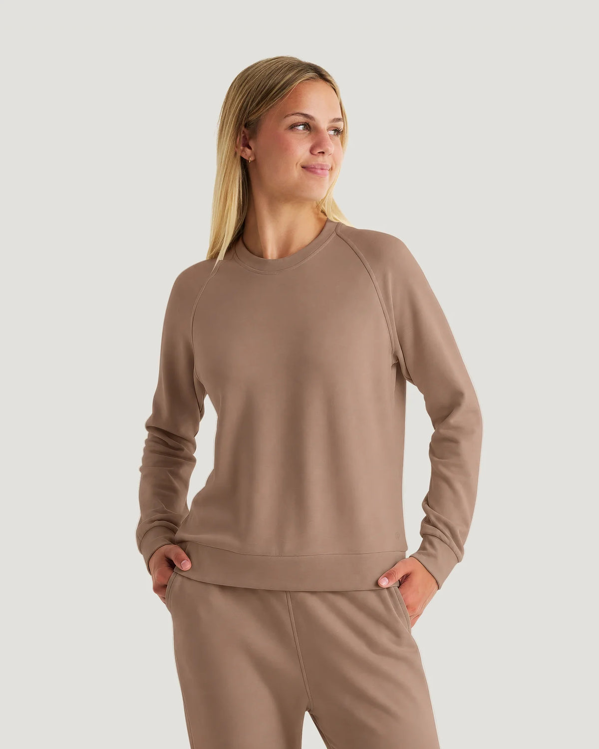Women's Bamboo Fleece Crewneck Pullover