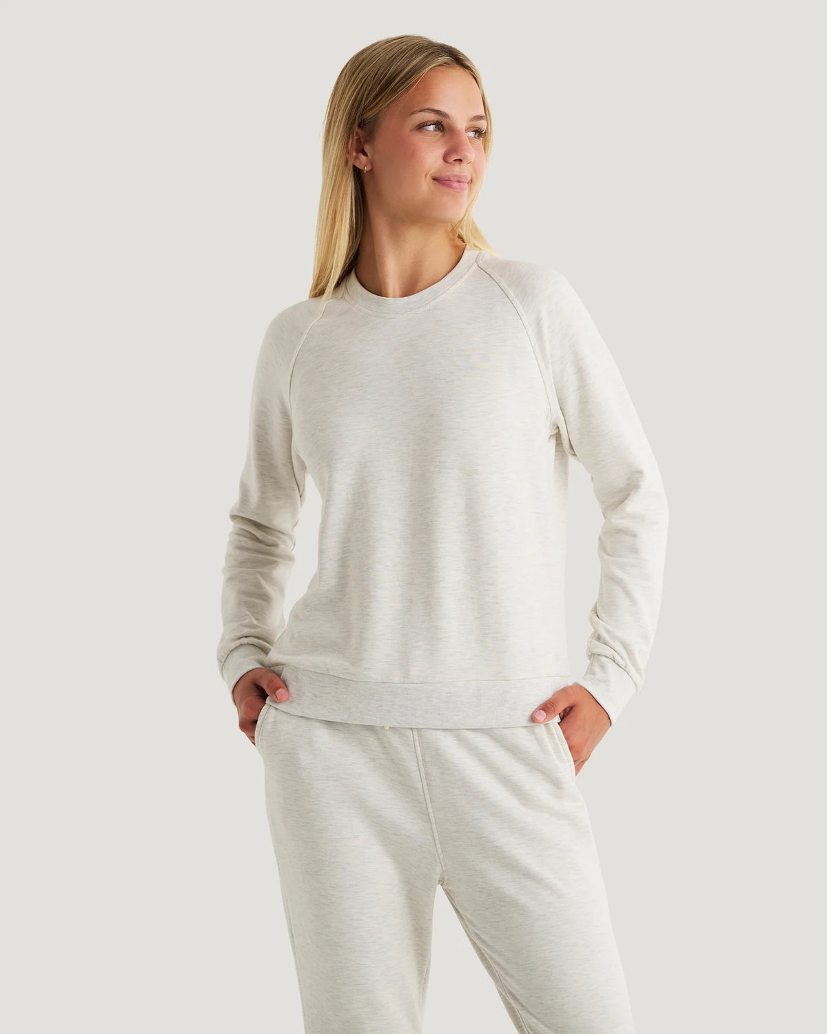 Women's Bamboo Fleece Crewneck Pullover