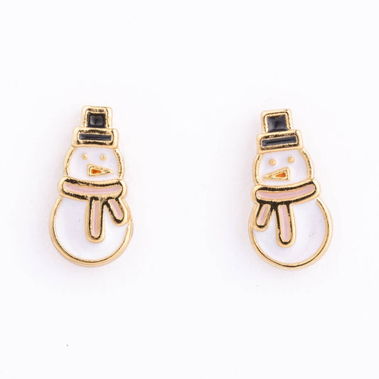 Michelle McDowell - Earrings Snowmen