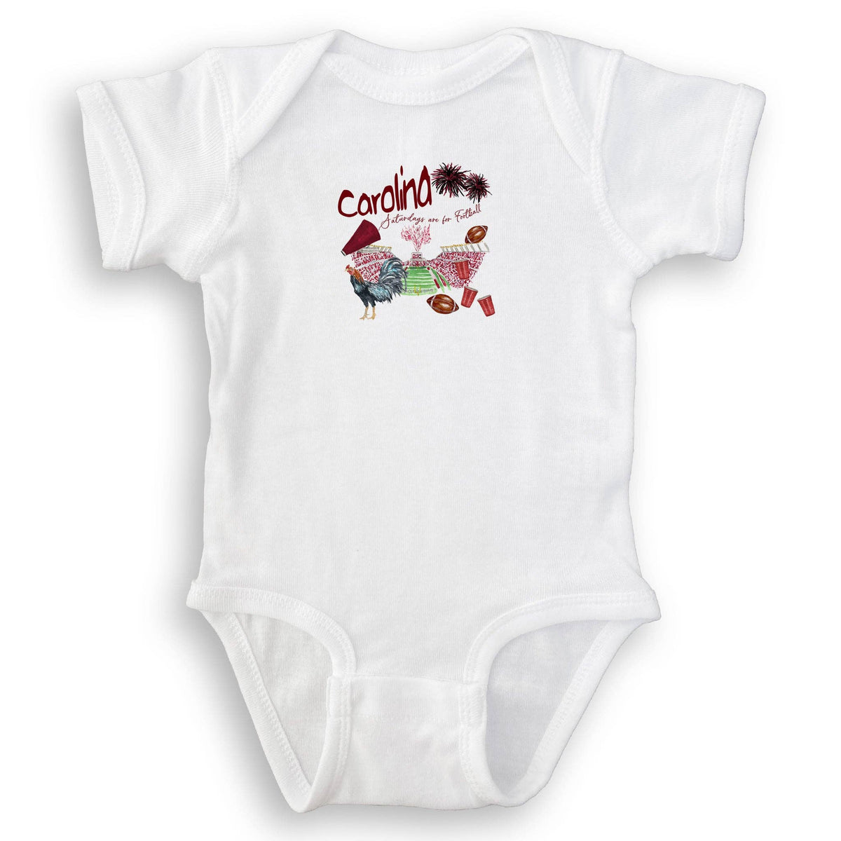 French Graffiti - South Carolina Football Pattern