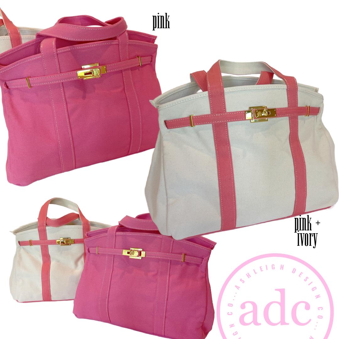 AshleighDesignCo - NEW COLORS ADDED Canvas Boat Bag