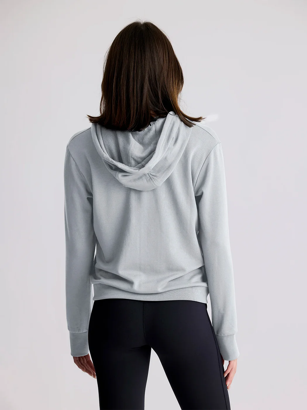 Women's Bamboo Lightweight Fleece Zip Hoodie