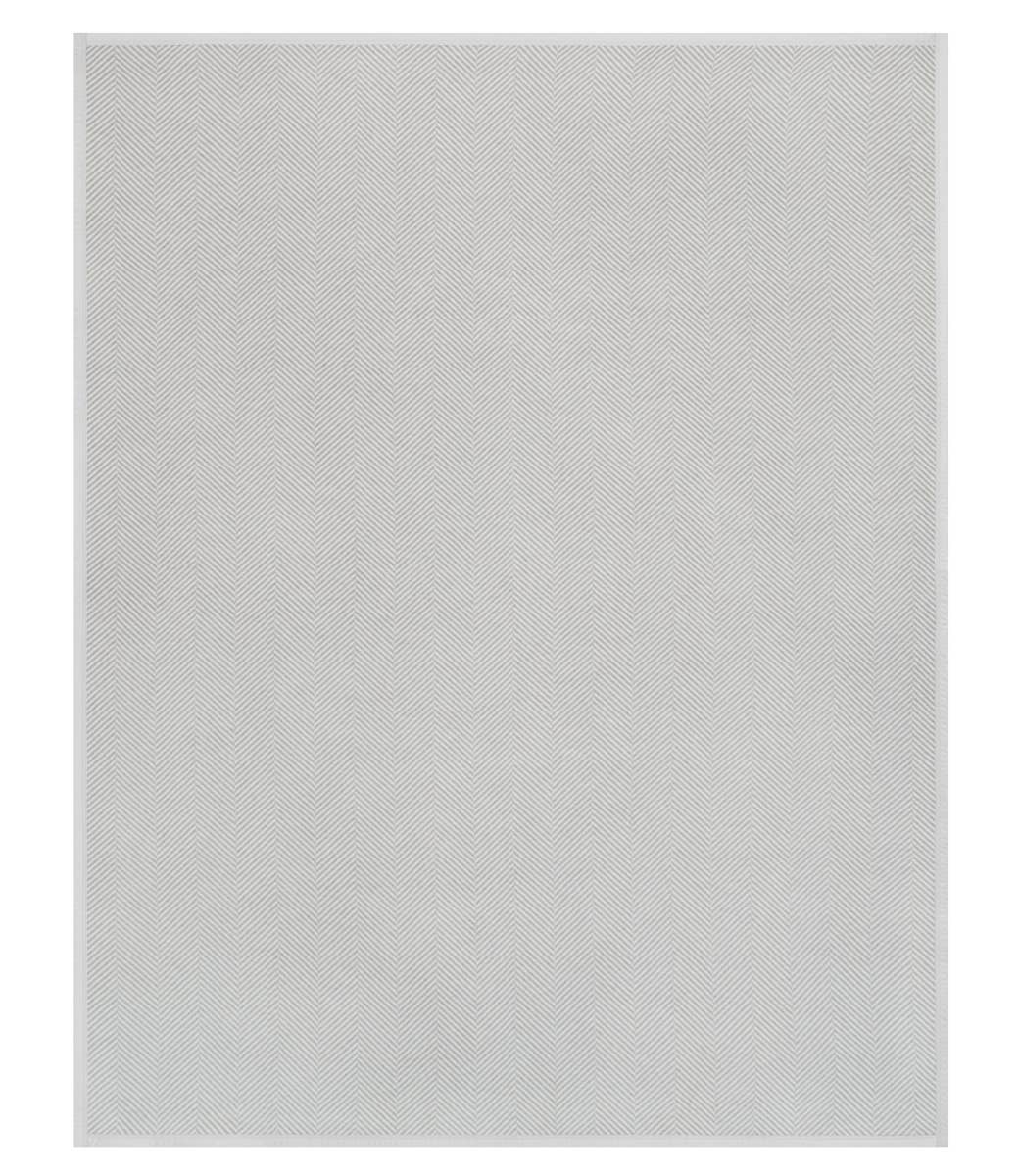 Chappy Wrap - Harborview Herringbone Light Grey Blanket