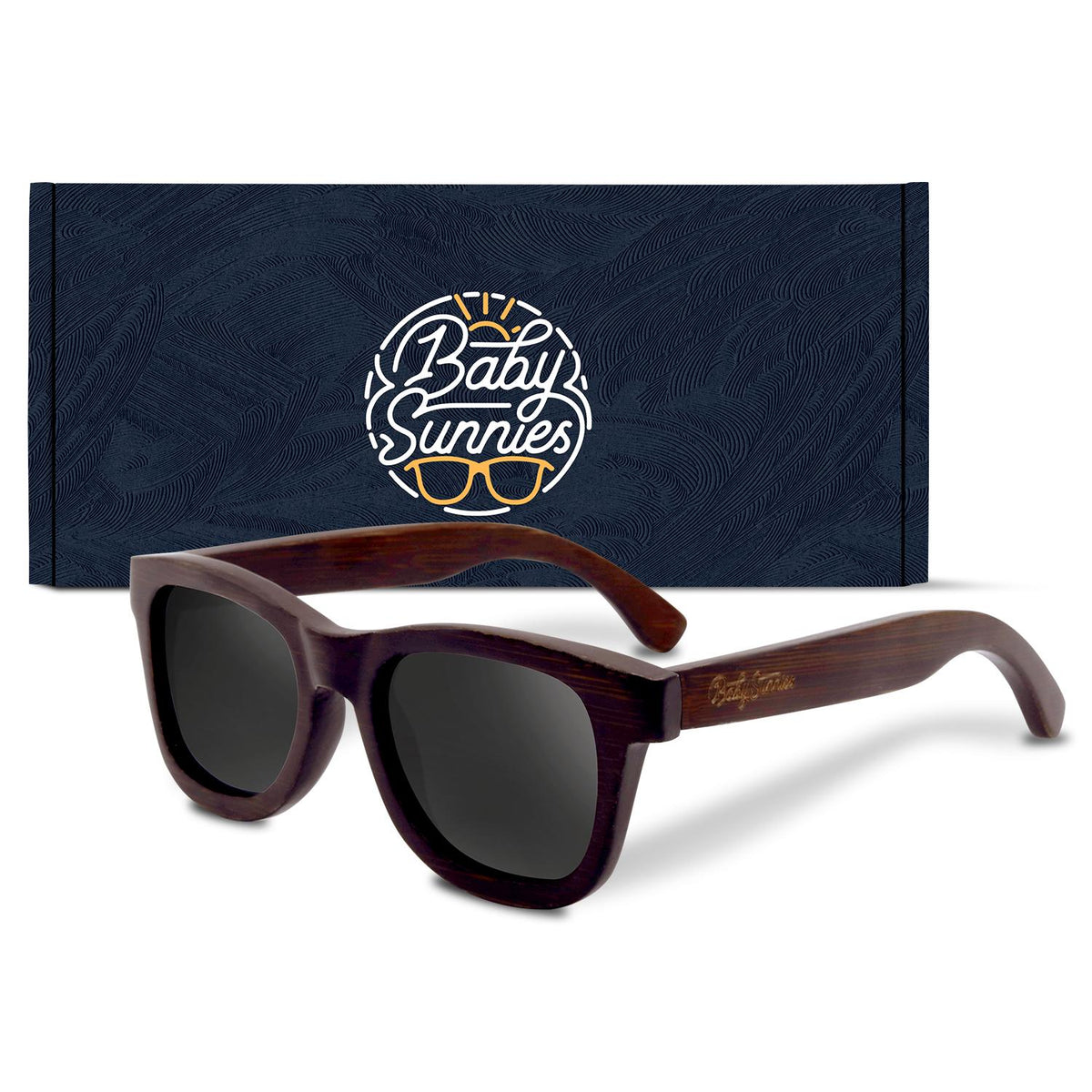 Baby Sunnies - Bamboo Polarized Kids Sunglasses UV Protection Ages 3-8
