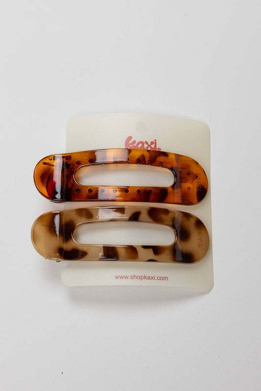 KAXI - Lay Down Hair Claw Clip 2-Pack by KAXI