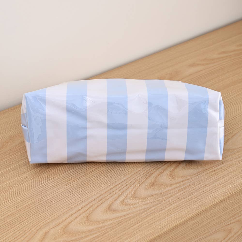 Southern My Sass - Waterproof Cosmetic Case PVC Make up Bag Fun Stripes