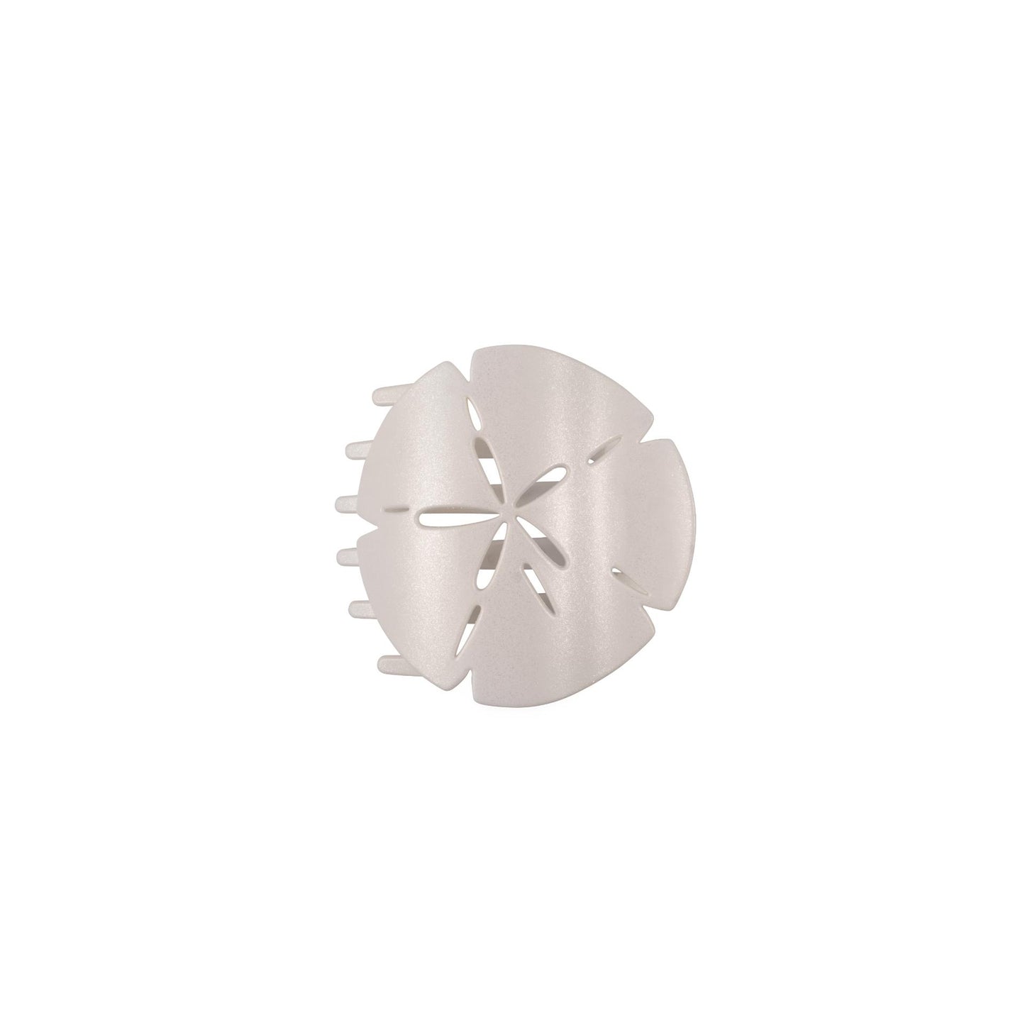 TELETIES - Sand Dollar | Small | Flat Shape Hair Clip