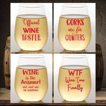 Wine O! Wine Glasses