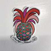 Coastal Chick Vinyl Stickers Pineapple Stickers