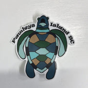 Coastal Chick Vinyl Stickers Sea Turtle Stickers