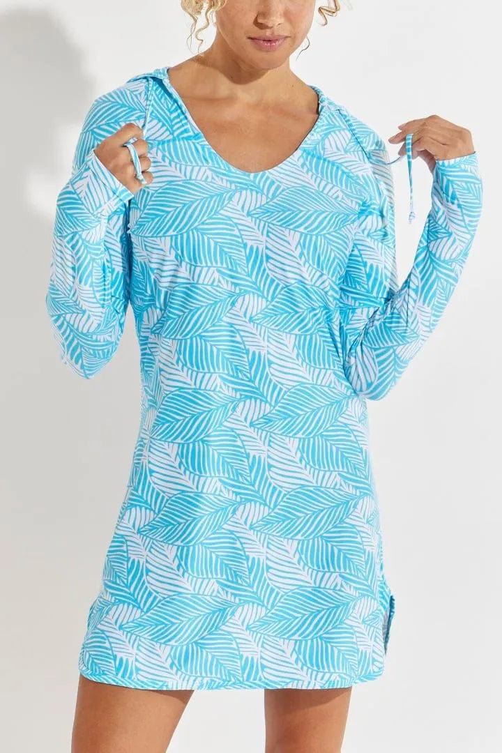Coolibar Dresses Antigua Blue Paradise / XS Seacoast Swim Cover-Up Dress