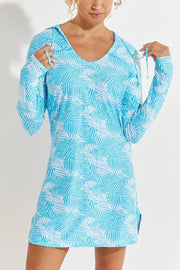 Coolibar Dresses Antigua Blue Paradise / XS Seacoast Swim Cover-Up Dress