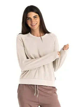 Women's Bamboo Fleece Crewneck Pullover