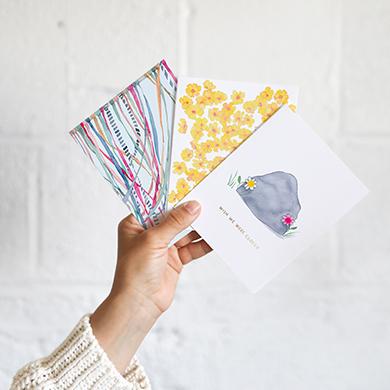 E. Frances Paper - Champagne Tower Greeting Card