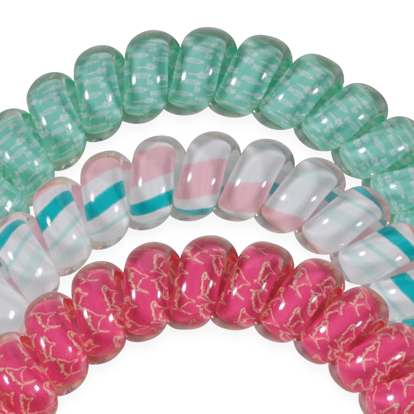 TELETIES - Fin-tastic | Large | Hair Ties