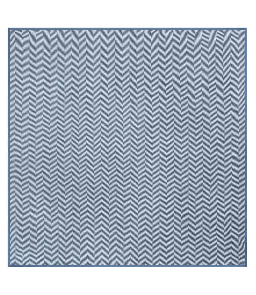 Chappy Wrap - Harborview Herringbone Cornflower Blanket