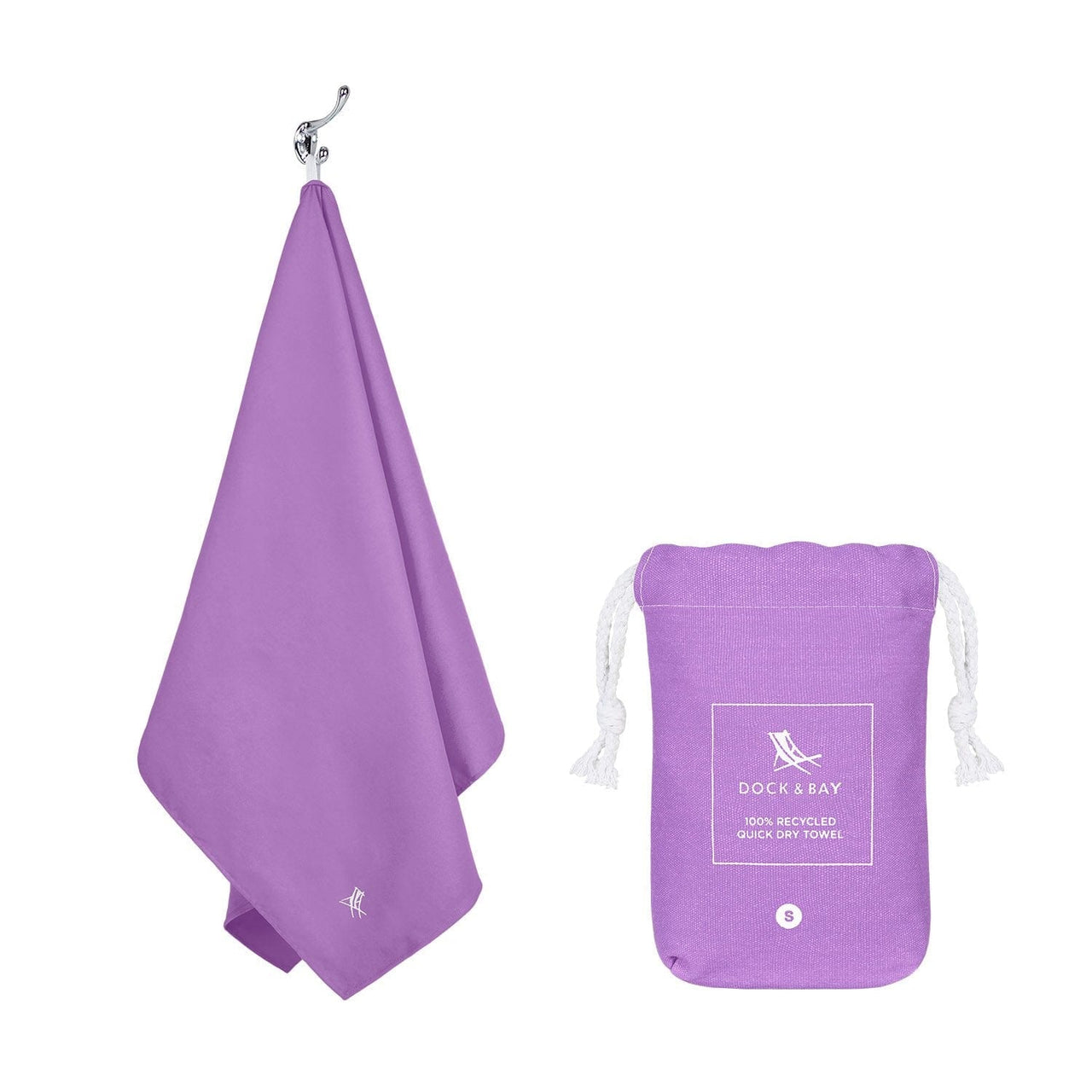 Dock & Bay Beach Towels Extra Large (79x35") / Purple QUICK DRY TOWEL - CLASSIC COLLECTION