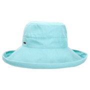 Dorfman Pacific Hats Aqua Sun Hat UPF 50