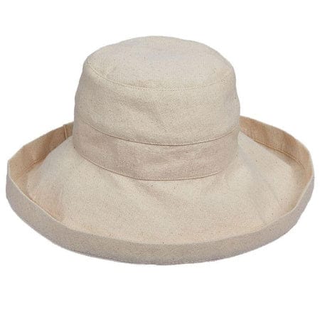 Dorfman Pacific Hats Natural Sun Hat UPF 50