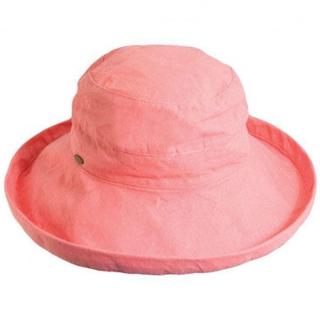 Dorfman Pacific Hats Salmon Sun Hat UPF 50