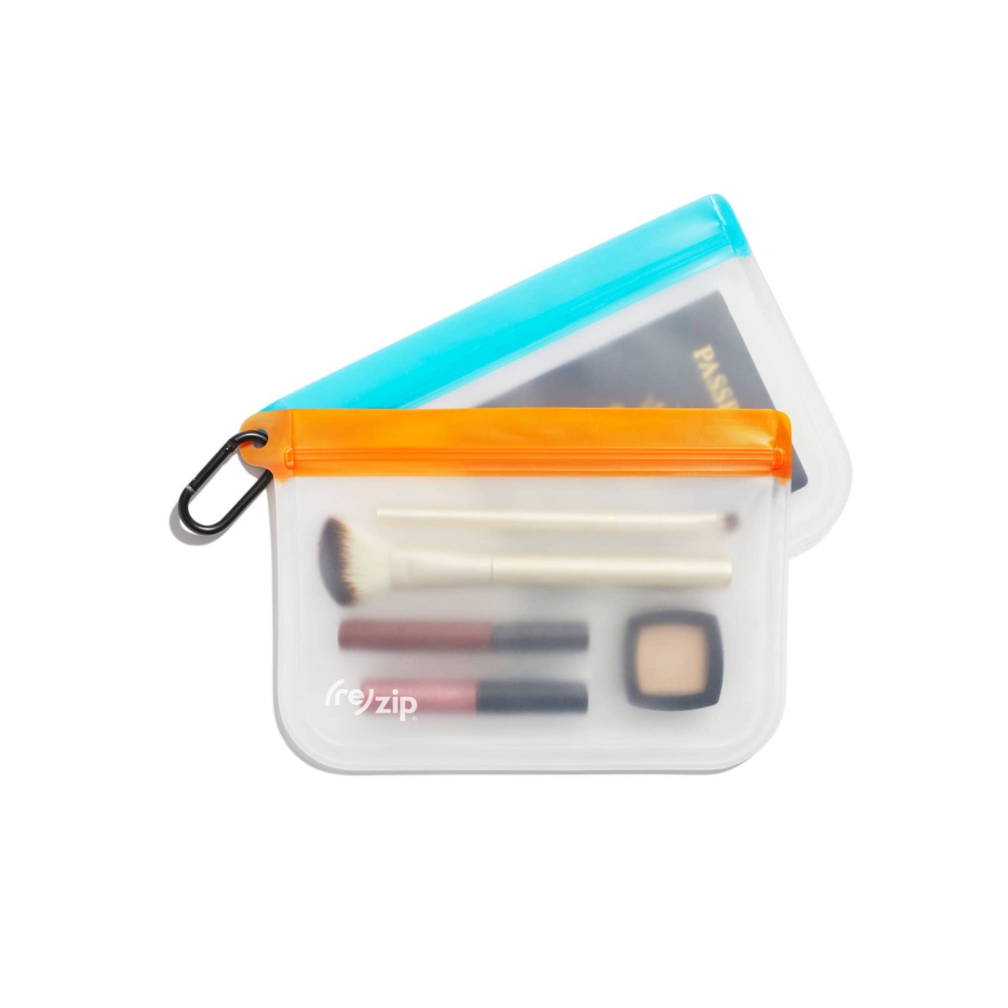 Rezip Co. - Take Me with You Bags (2) w/ Carabiner