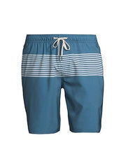 Fair Harbor Shorts White Stripes / S The Anchor Swim Shorts