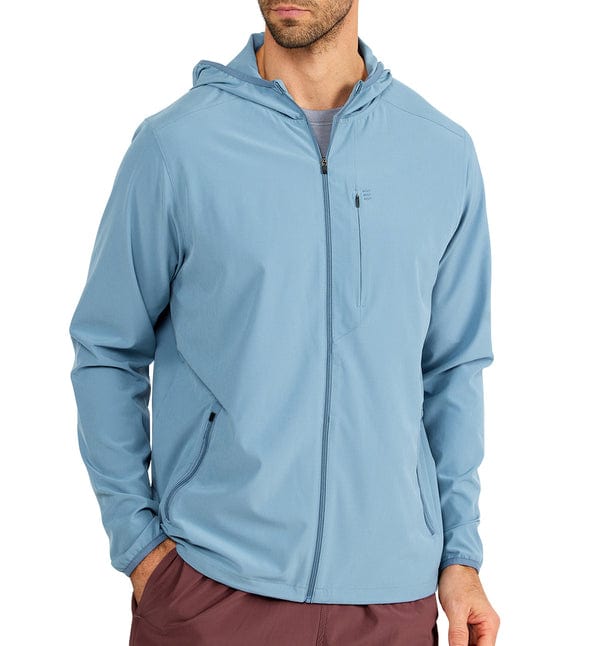 Free Fly Apparel Coats & Jackets Blue Fog / S Men's Breeze Jacket