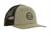 Free Fly Apparel Hats Gallatin Green Topo Icon Snapback