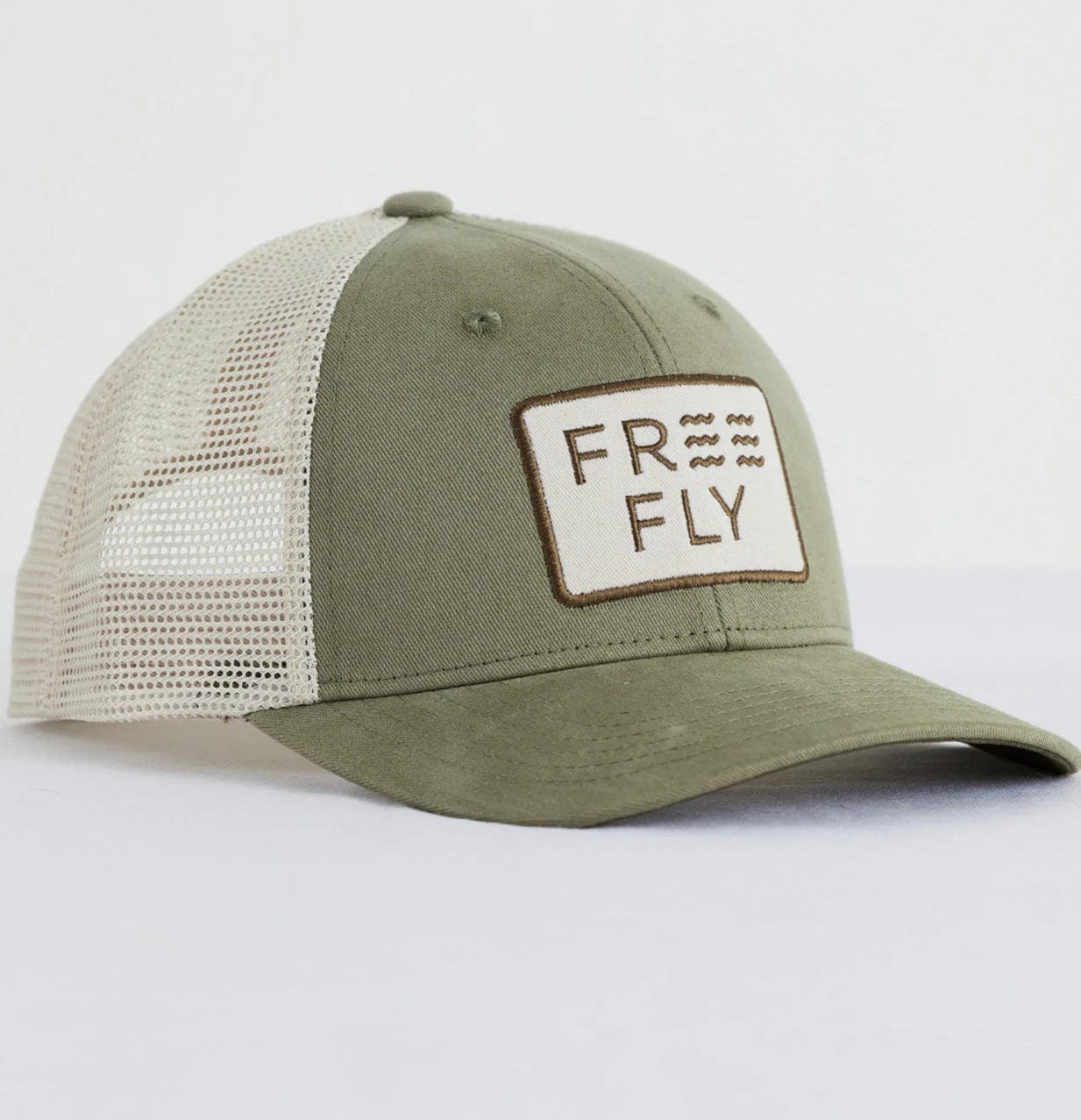 Wave Snapback Hat - Capers Green