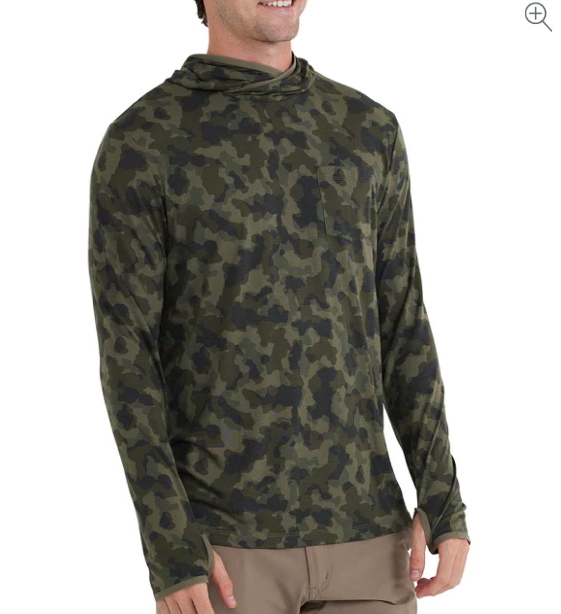 Free Fly Apparel Hoody Marshland Camo / XS Men's Bamboo Lightweight Hoody