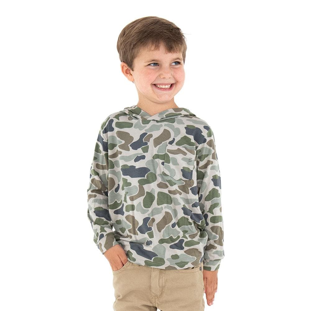Free Fly Apparel Hoody Camo / 2T Toddler Bamboo Crossover Hoody