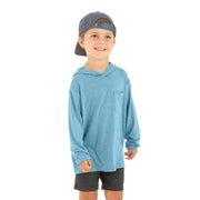 Free Fly Apparel Hoody Heather Marine / 2T Toddler Bamboo Crossover Hoody