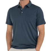 Free Fly Apparel Polos Blue Dusk / S Men's Bamboo Heritage Polo
