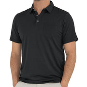 Free Fly Apparel Polos Vintage Black / S Men's Bamboo Heritage Polo