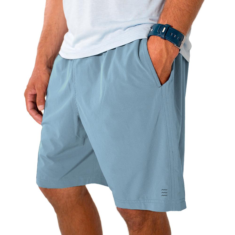 Free Fly Apparel Shorts Blue Fog / S Men's Breeze Short - 8" Inseam
