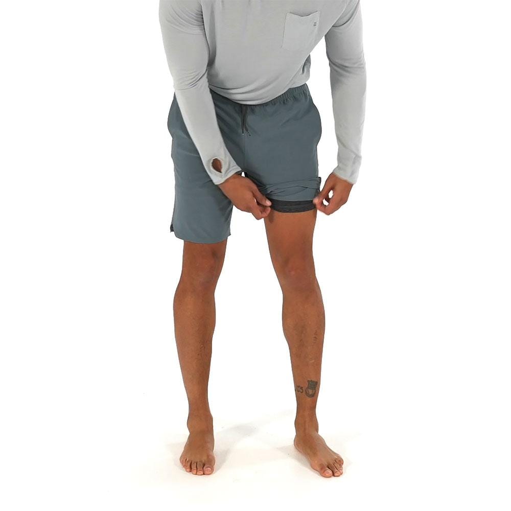 Free Fly Apparel Shorts Men's Lined Swell Short - 8"
