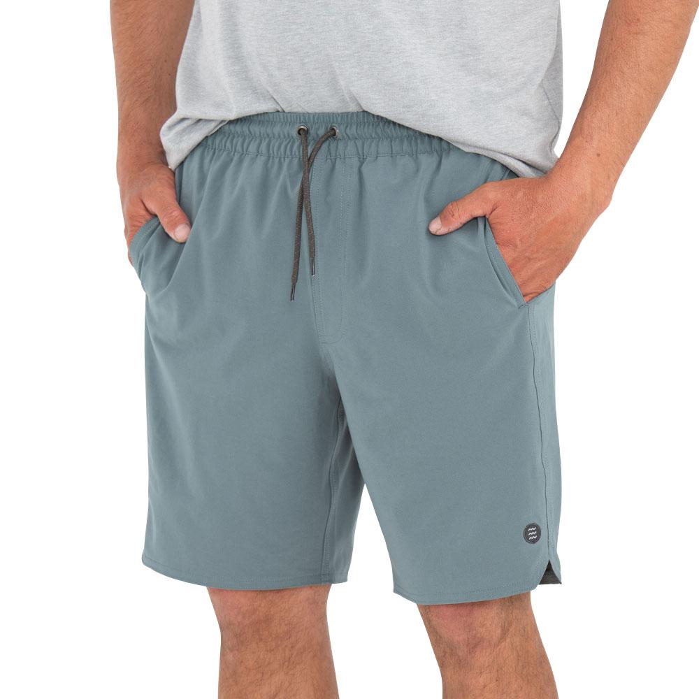 Free Fly Apparel Shorts Blue Current / S Men's Lined Swell Short - 8"