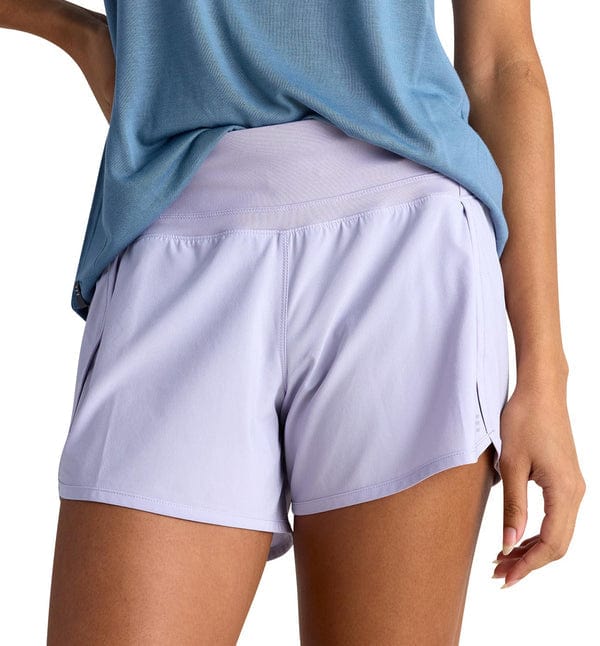 Free Fly Apparel Shorts Lavender / XS Women's Bamboo-Lined Breeze Short - 4"