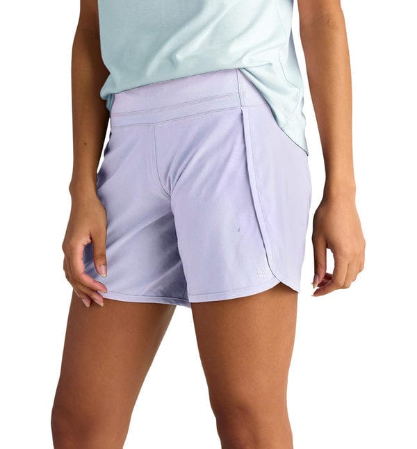 Free Fly Apparel Shorts Lavender / XS Women's Bamboo-Lined Breeze Short - 6"