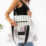 This lightweight reversible tote will go with all your outfits.