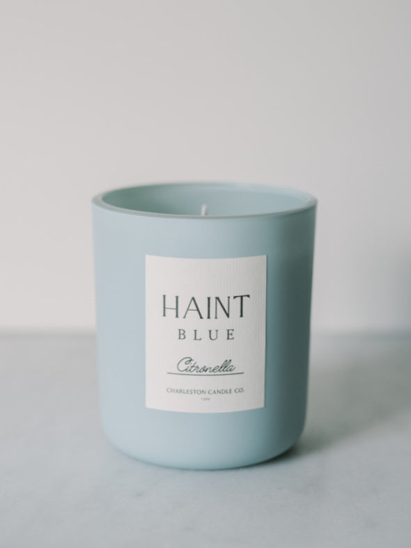 Charleston Candle Co. - Haint Blue Citronella Candle - 12oz
