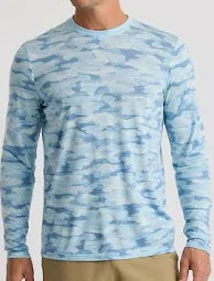 Men's Bamboo Lightweight Long Sleeve Camo