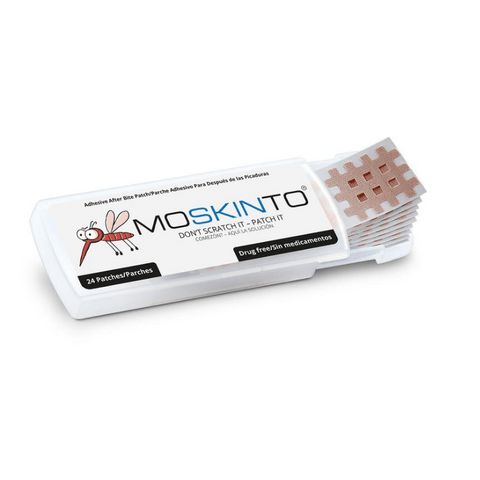 Moskinto Skin Insect Repellent Moskinto After-Bite Itch Relief Patch (24 Count)