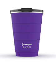 Pirani Drinkware Solstice Purple Pirani 16oz. Stainless Steel Insulated Tumbler