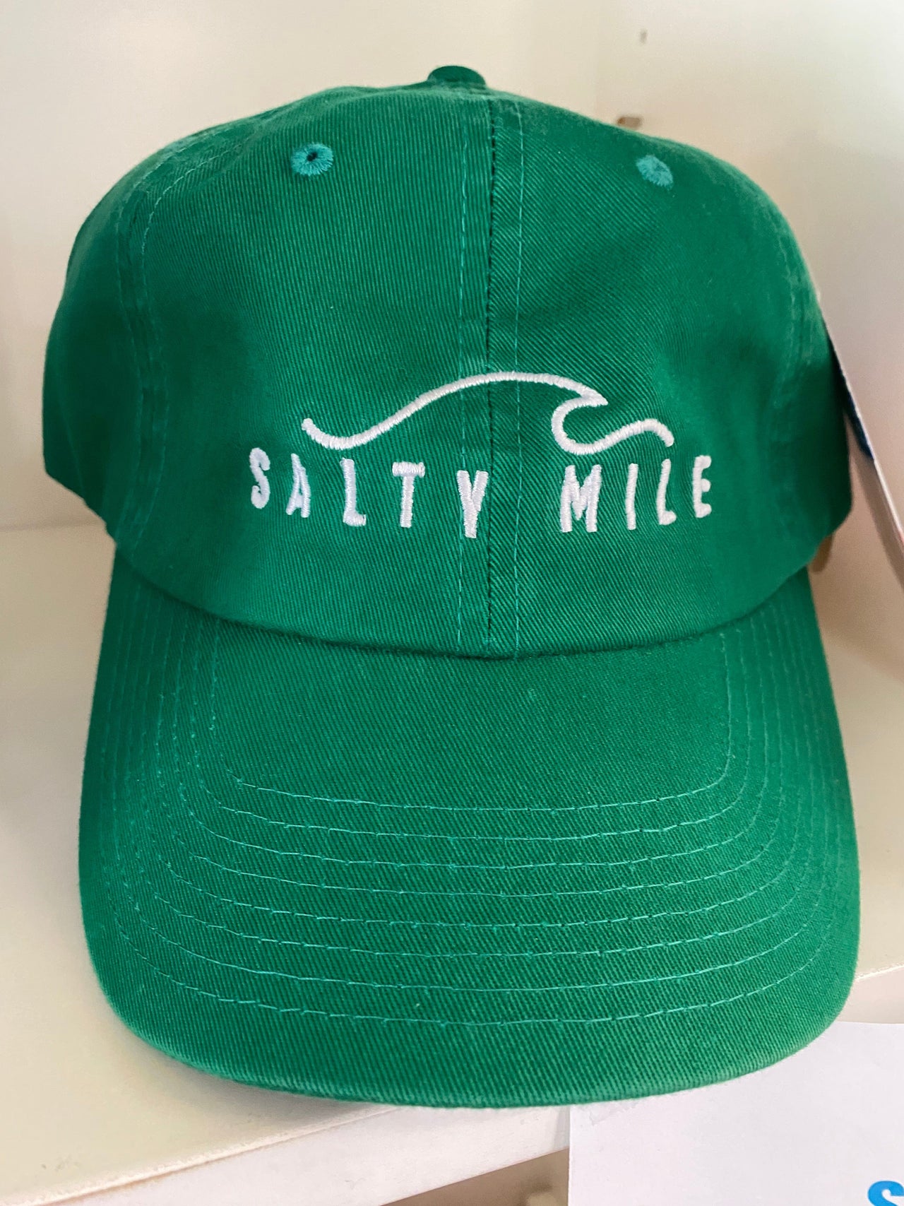 Salty Mile Hats Kelly Green Salty Mile Cap