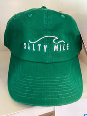 Salty Mile Hats Kelly Green Salty Mile Cap