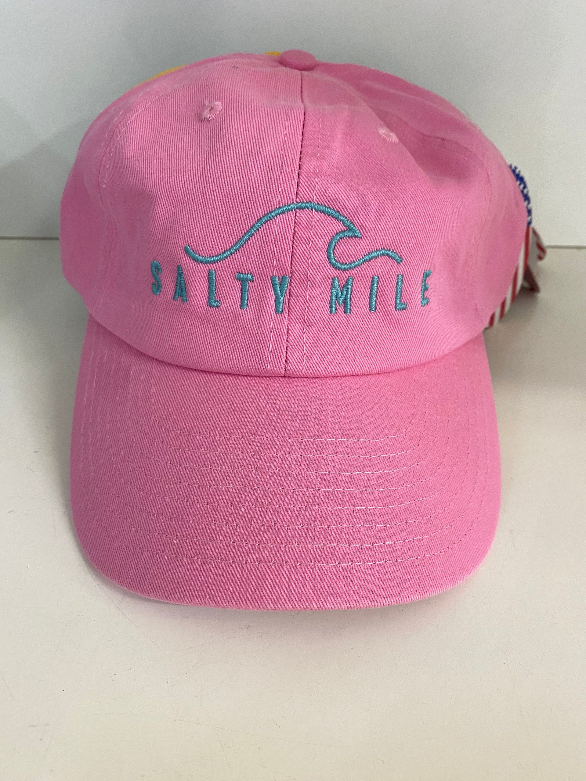 Salty Mile Hats Pink Salty Mile Cap