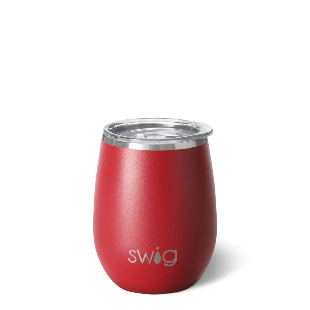 Swig Drinkware Crimson Swig Stemless Wine Cup (14oz)