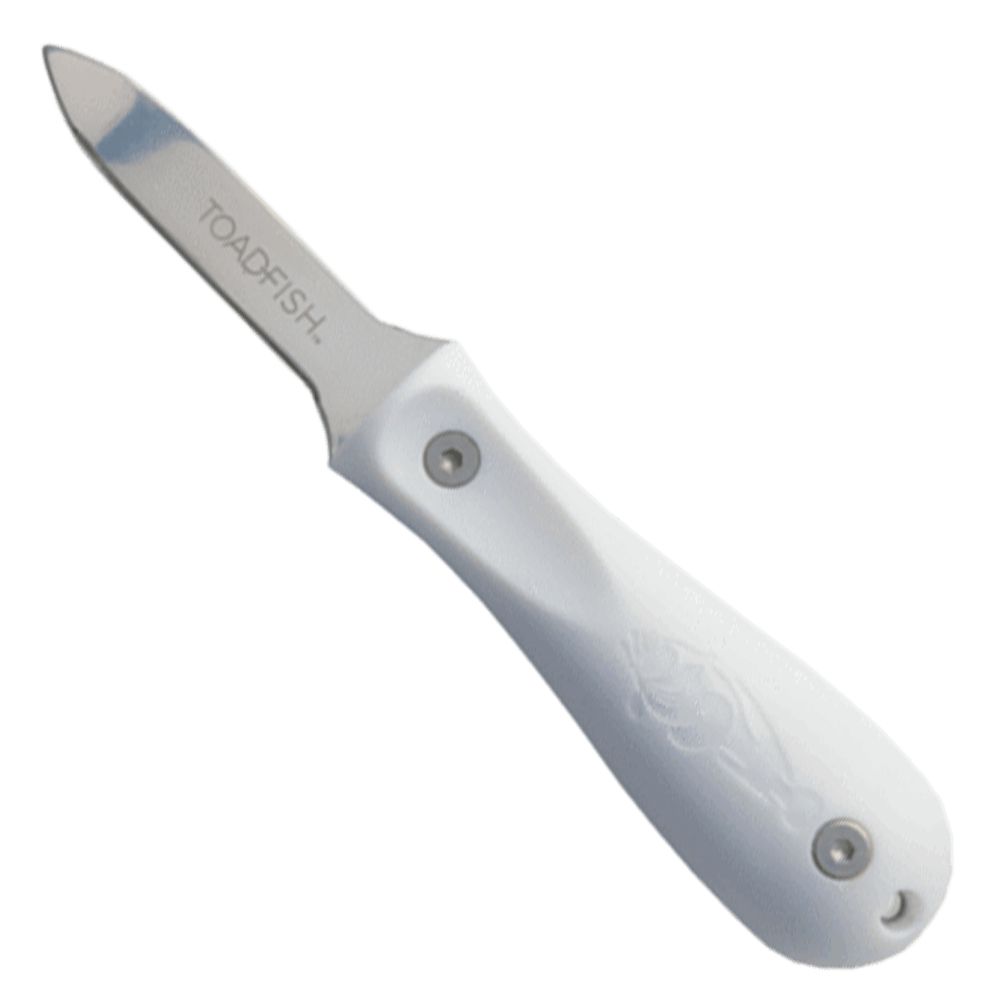 Toadfish Kitchen Supplies White Professional Edition Oyster Knife